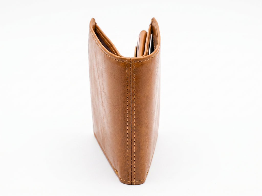 Premium Men's Faux Leather Bi-Fold Wallet