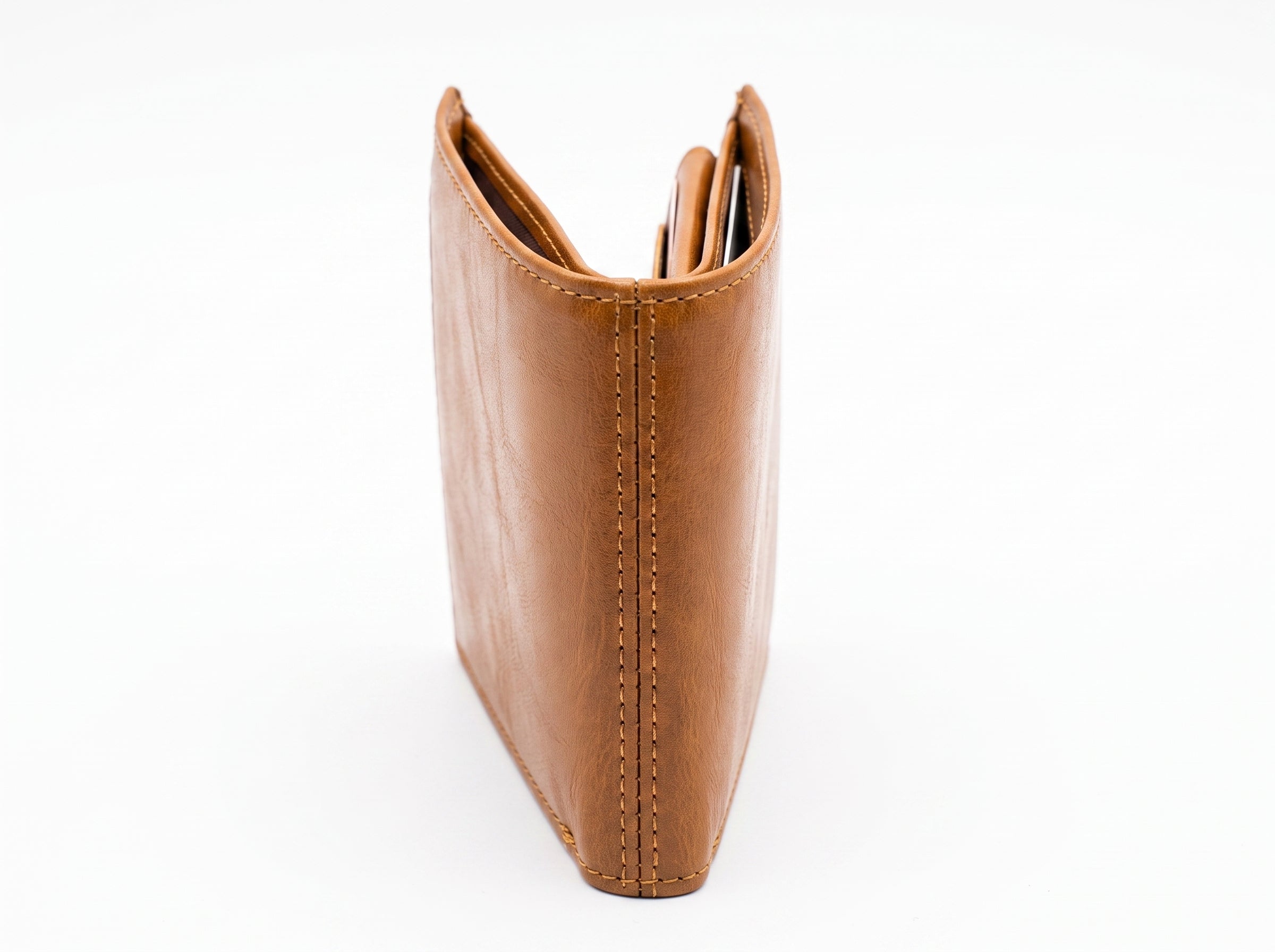Premium Men's Faux Leather Bi-Fold Wallet